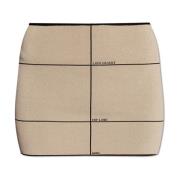 Mini bodycon rok Vetements , Beige , Dames