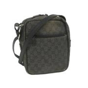 Pre-owned Canvas gucci-bags Gucci Vintage , Gray , Dames