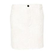 Short Skirts Semicouture , White , Dames
