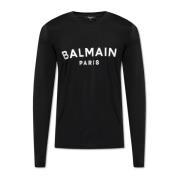 Zwemtop met logo Balmain , Black , Heren