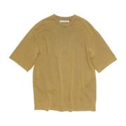 Groene Oversized T-shirt Acne Studios , Green , Heren