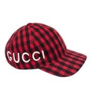 Pre-owned Wool hats Gucci Vintage , Red , Dames