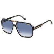 Victory Zonnebril Zwart Kristal/Blauw Getint Carrera , Black , Heren