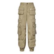 Straight Trousers Dsquared2 , Beige , Dames