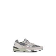 Grijze Suède Sneakers voor Mannen New Balance , Gray , Heren