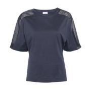 T-Shirts Brunello Cucinelli , Blue , Dames