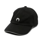 Hats Marine Serre , Black , Dames