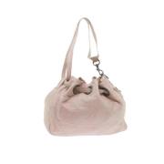 Pre-owned Leather dior-bags Dior Vintage , Pink , Dames