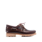 Laced Shoes Timberland , Brown , Heren