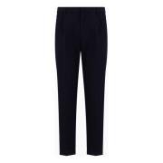 Suit Trousers Emporio Armani , Blue , Heren