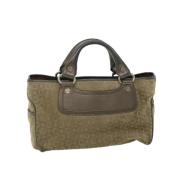 Pre-owned Suede handbags Celine Vintage , Brown , Dames