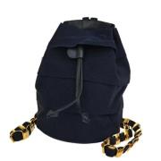 Pre-owned Cotton backpacks Salvatore Ferragamo Pre-owned , Blue , Dame...
