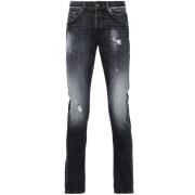 Jeans Dondup , Black , Heren