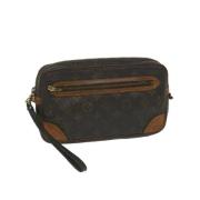 Pre-owned Canvas louis-vuitton-bags Louis Vuitton Vintage , Brown , Da...