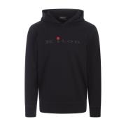 Hoodies Kiton , Black , Heren