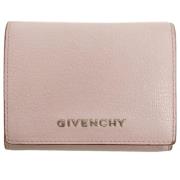 Pre-owned Leather wallets Givenchy Pre-owned , Pink , Dames