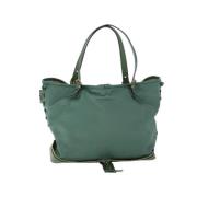 Pre-owned Leather shoulder-bags Chloé Pre-owned , Green , Dames