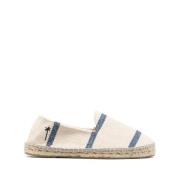 Yucatan Stripes Canvas Espadrilles Manebí , Beige , Heren