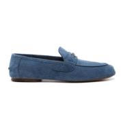 Interlocking G Loafers Gucci , Blue , Heren