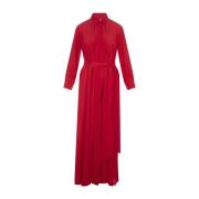 Maxi Dresses Kiton , Red , Dames
