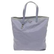 Pre-owned Fabric totes Prada Vintage , Purple , Dames