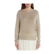 Round-neck Knitwear Liu Jo , Beige , Dames