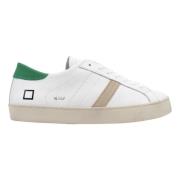 Wit Groen Hill Calf Sneakers D.a.t.e. , Multicolor , Heren
