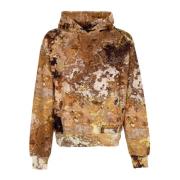 Woestijnchemische hoodie beige/multi Dolly Noire , Beige , Heren