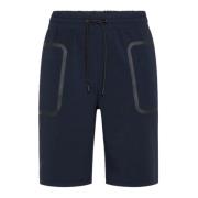 Blauwe Herenshorts - XL Peuterey , Blue , Heren