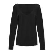 Trui met lange mouwen Fabiana Filippi , Black , Dames