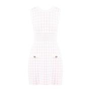 Stadse Chic Gebreide Jurk Pinko , White , Dames