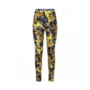 Zwarte Leggings Versace Jeans Couture , Multicolor , Dames