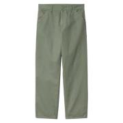 Straight Trousers Carhartt Wip , Green , Heren