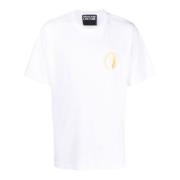 Witte T-shirt en Polo Collectie Versace Jeans Couture , White , Heren