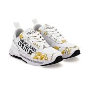 Witte Sneakers Schoenen Versace Jeans Couture , Multicolor , Dames