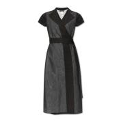 Mouwloze jurk Fabiana Filippi , Black , Dames