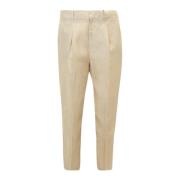 Trousers PT Torino , Beige , Dames