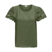 T-Shirts Jacqueline de Yong , Green , Dames