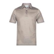 Bruine Polo Shirt Gran Sasso , Beige , Heren