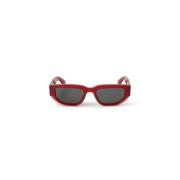 Sunglasses Off White , Red , Unisex
