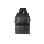 Pre-owned Coated canvas backpacks Louis Vuitton Vintage , Black , Dame...