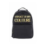 Zwarte Tassen Collectie Versace Jeans Couture , Black , Heren