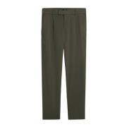Straight Trousers Cinque , Green , Heren