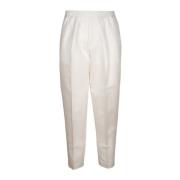 Slim-fit Trousers Briglia , White , Heren