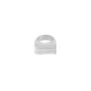 Gedurfd Zilveren Chunky Bar Ring Dansk Copenhagen , Gray , Dames