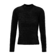 Round-neck Knitwear Salsa , Black , Dames