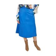 Maxi Skirts Munthe , Blue , Dames