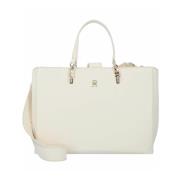 Tote Bags Tommy Hilfiger , Beige , Dames