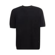 T-Shirts Emporio Armani , Black , Heren