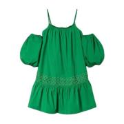 Short Dresses Twinset , Green , Dames